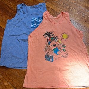 Old Navy Boys tank tops size L (10-12) PLUS